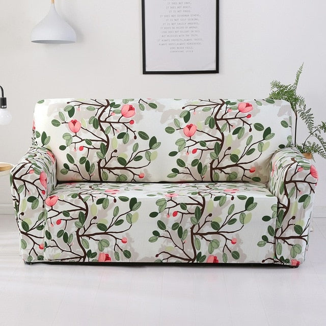 Stretch Sofa Cover for Living Room Couch Cover L shape Armchair Cover ...