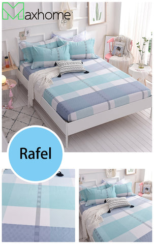 Y1 Cotton Fitted Sheet Bed with Elastic  Pad Mattress Protector