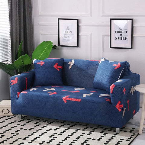Printed Polyester Elastic stretch Furniture Slipcovers