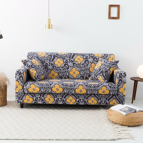 Tight Wrap Stretch Sectional Protector Elastic Sofa Cover
