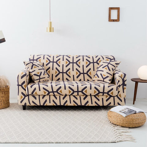 Tight Wrap Stretch Sectional Protector Elastic Sofa Cover