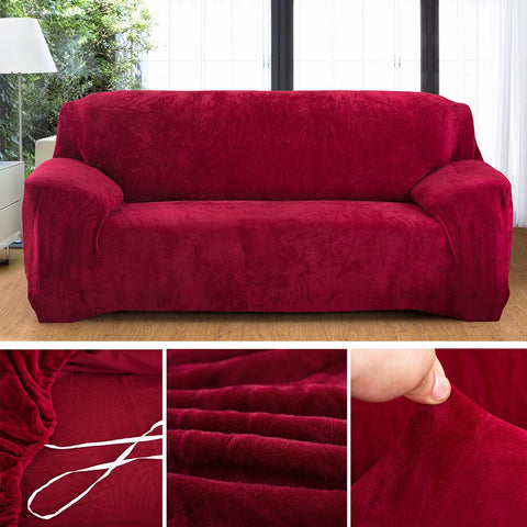 Plush Thicken Universal Sofa Cover
