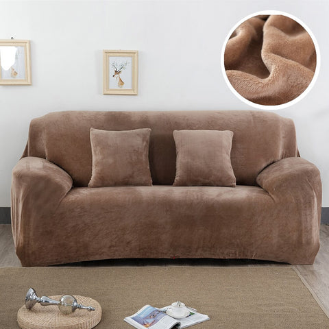 Plush Thicken Universal Sofa Cover