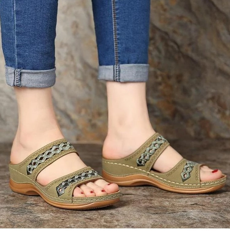 Sandals Fashion Wedges Slippers Summer  Flip Flops