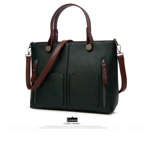 Vintage  Shoulder Bag Female Causal Totes