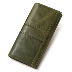 Genuine Leather Clutch Wallet Coin Purse