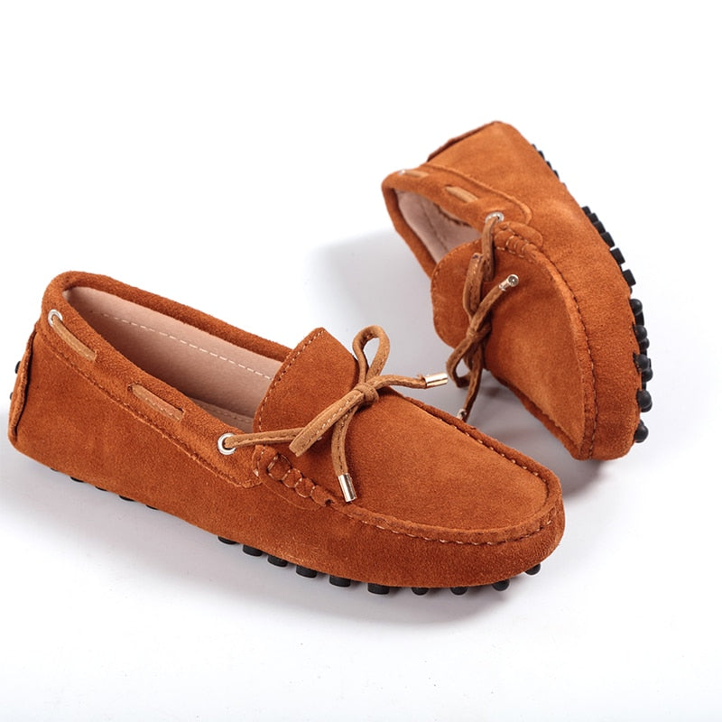 Genuine leather Women flats Handmade Casual leather shoes