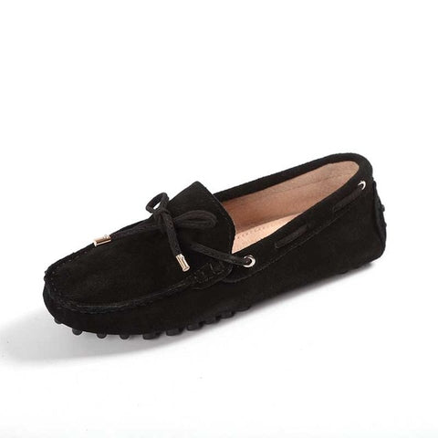 Genuine leather Women flats Handmade Casual leather shoes