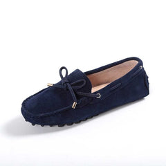 Genuine leather Women flats Handmade Casual leather shoes