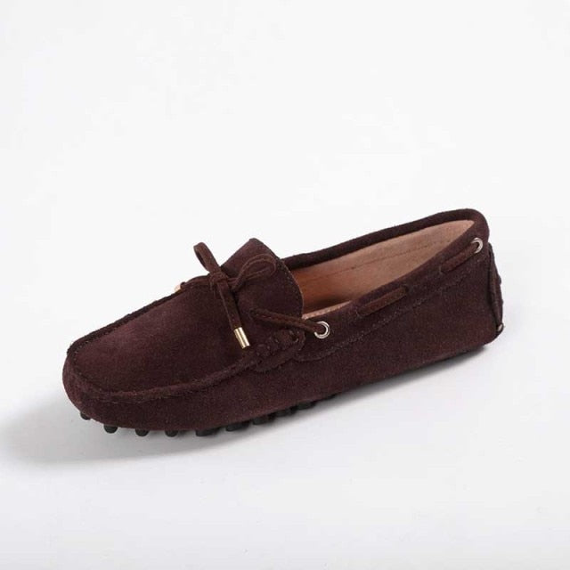 Genuine leather Women flats Handmade Casual leather shoes