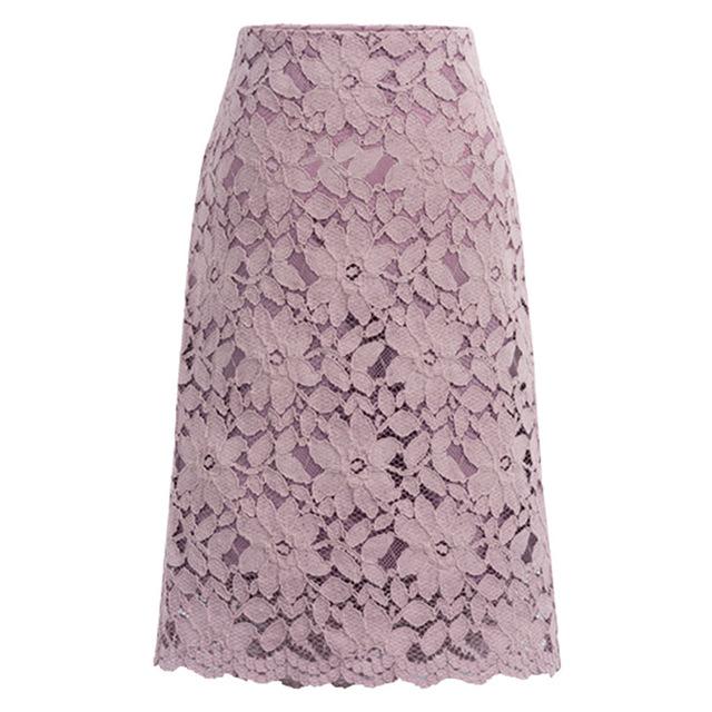 High Elastic High Waist Elegant Work Office Skirt