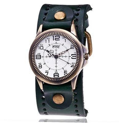 Fashion Vintage Cow Leather Quartz Watch