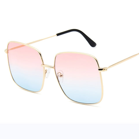 Classic Square Sunglasses Women Brand Designer Retro