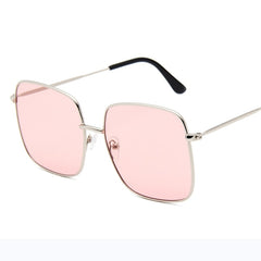 Classic Square Sunglasses Women Brand Designer Retro