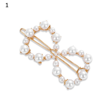 Fashion Hair Clip Elegant Design Triangular Star Round