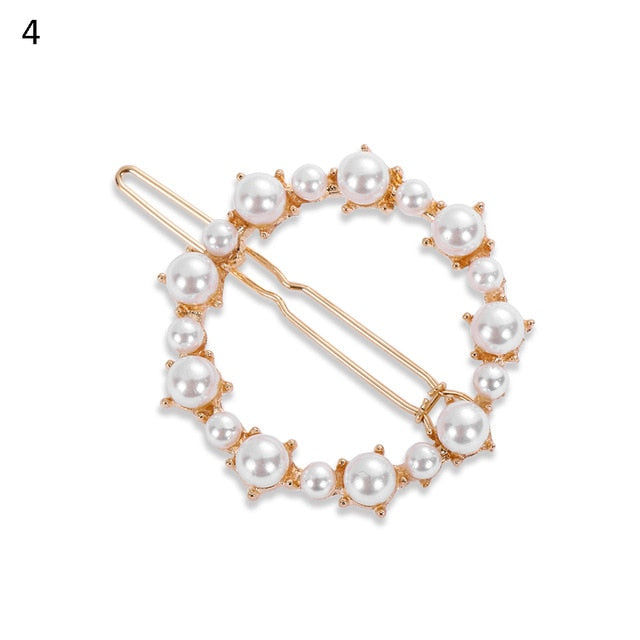 Fashion Hair Clip Elegant Design Triangular Star Round – lastrafashion