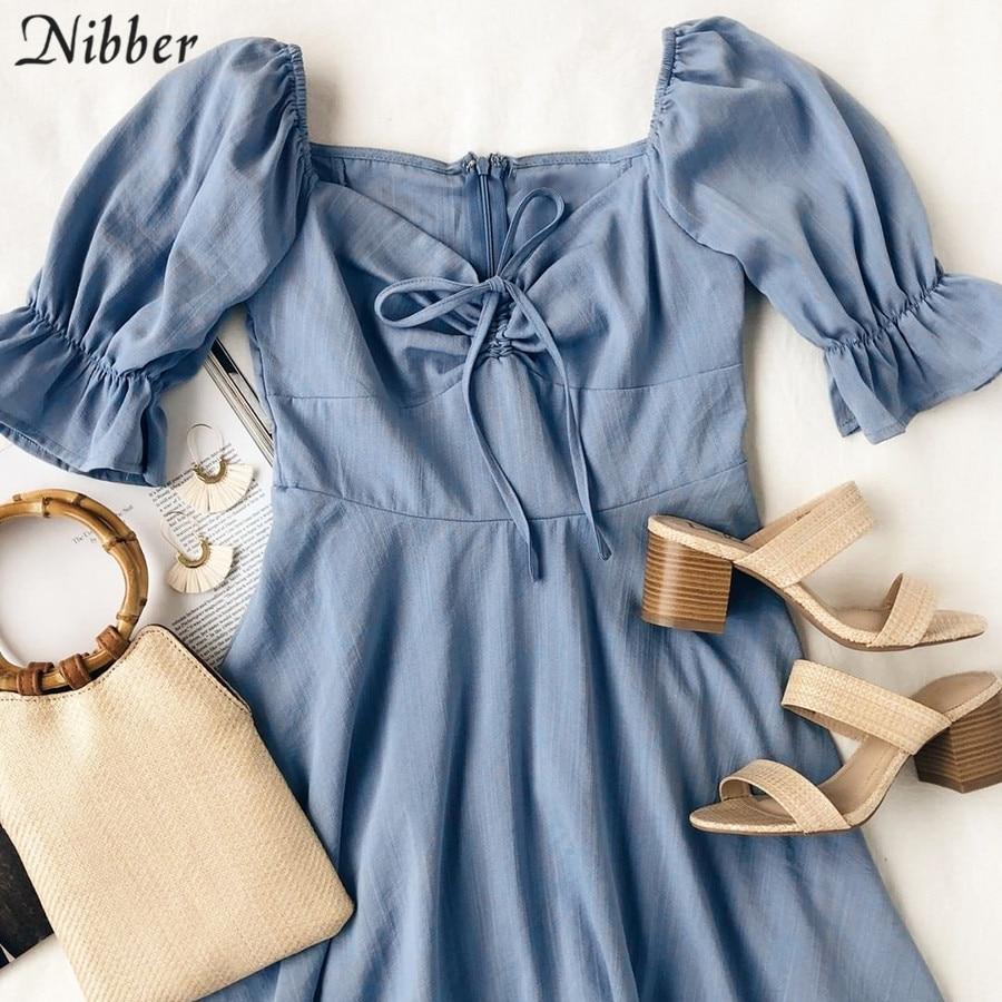 elegant office ladies mini Pleated dress