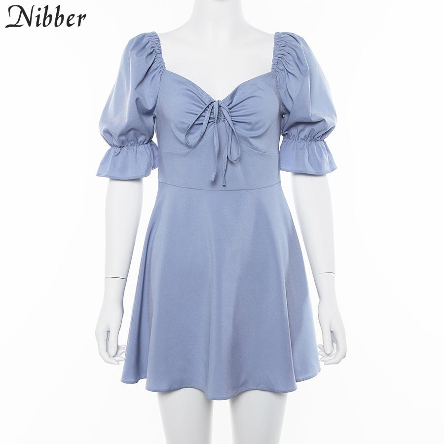 elegant office ladies mini Pleated dress