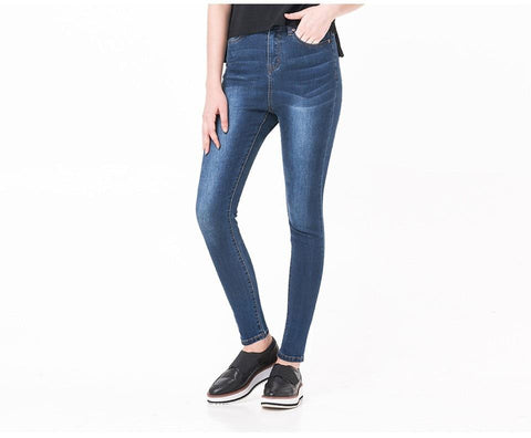 Jeans  High Waist Woman High Elastic plus size Stretch Jeans
