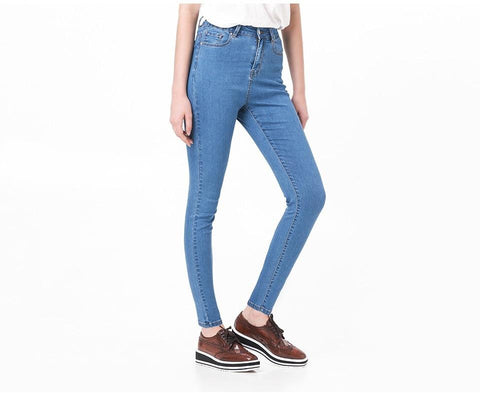Jeans  High Waist Woman High Elastic plus size Stretch Jeans