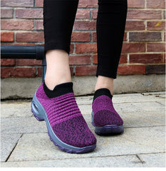 Running Walking Mesh Breathable Knit Ladies Mix Colors Sneakers