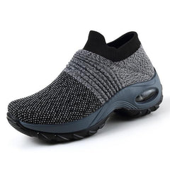 Running Walking Mesh Breathable Knit Ladies Mix Colors Sneakers