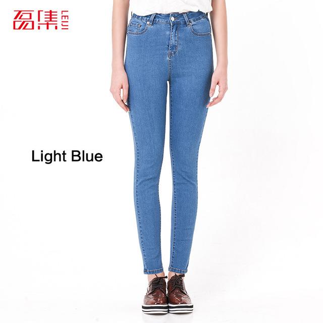 Jeans  High Waist Woman High Elastic plus size Stretch Jeans