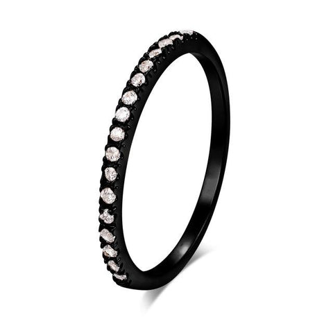 Micro Pave Cubic Zirconia Rings