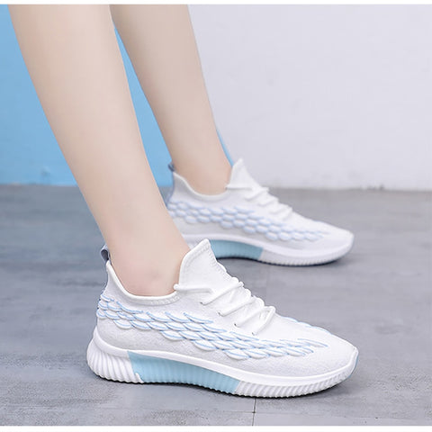 Running Female Vulcanized Casual Flats Walking Shoes