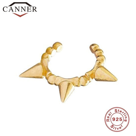 Geometric Clip Earrings Without Piercing