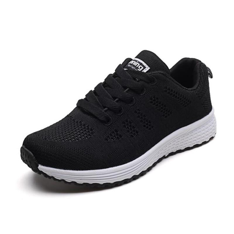 Casual Fashion Breathable Walking Mesh Flat Shoes