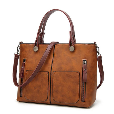 Vintage  Shoulder Bag Female Causal Totes