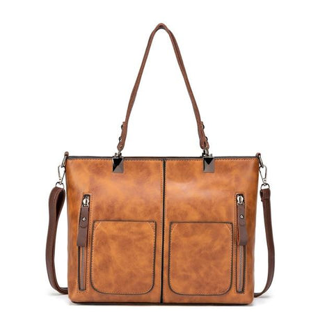 Vintage  Shoulder Bag Female Causal Totes