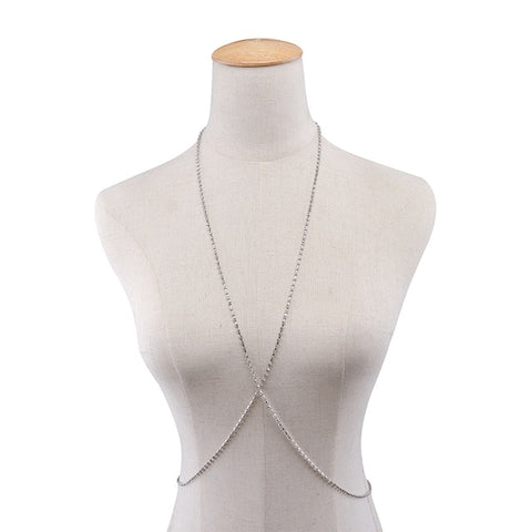 Simple Style Necklace with Belly Body Chain Fashion Jewelry