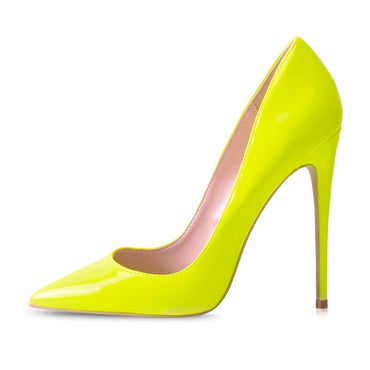 High Heels 12cm Black Pumps Silver High Heels Shoes