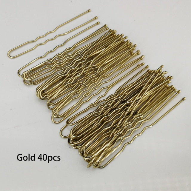 U-shaped Pin Metal Barrette Clip Hairpins