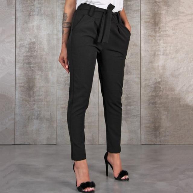 Casual Slim Chiffon Thin Pants