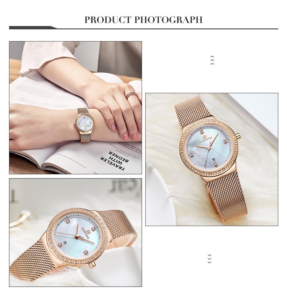 Simple Quartz Lady Waterproof Wristwatch Female Fashion Casual Watches