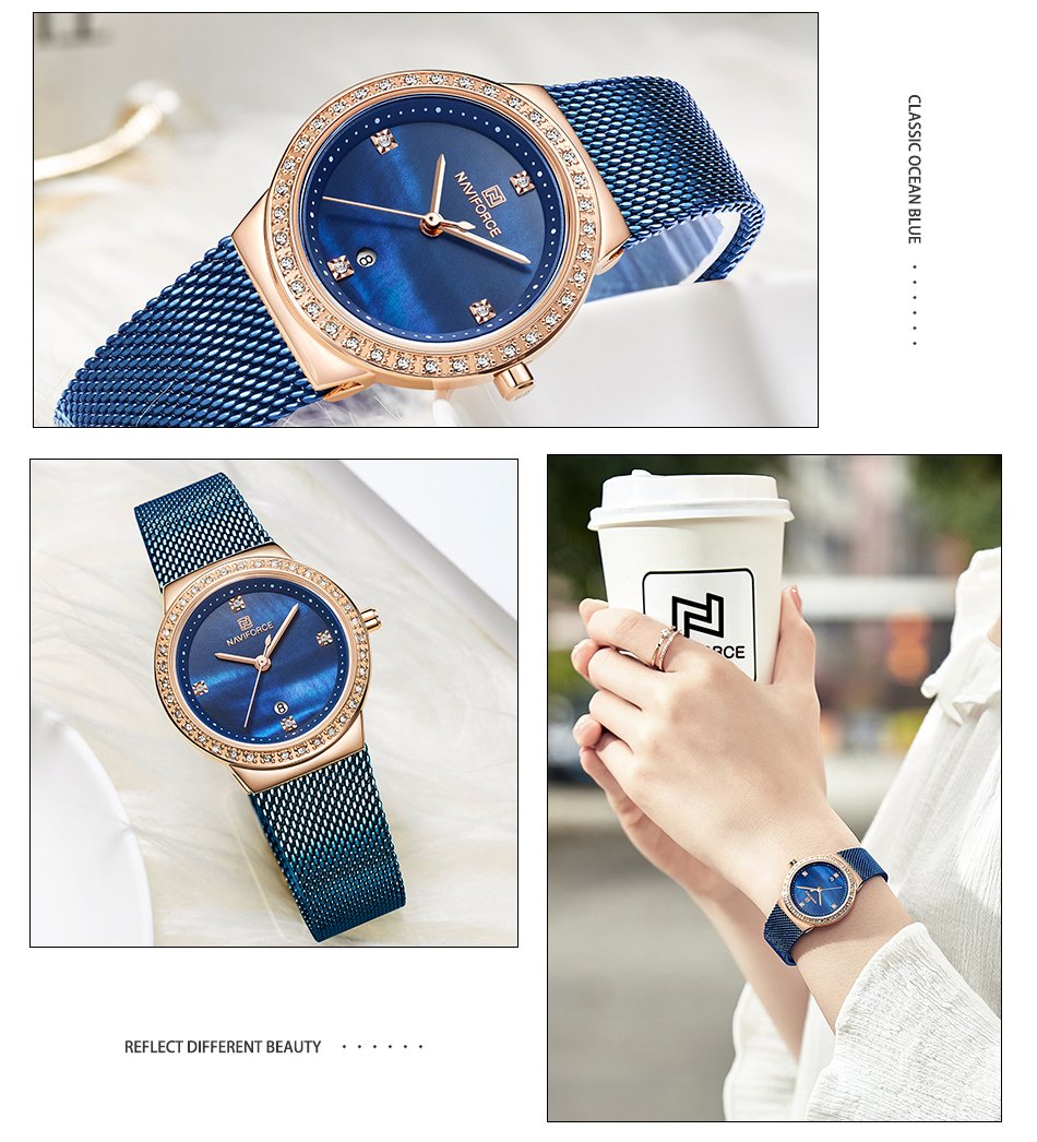 Simple Quartz Lady Waterproof Wristwatch Female Fashion Casual Watches