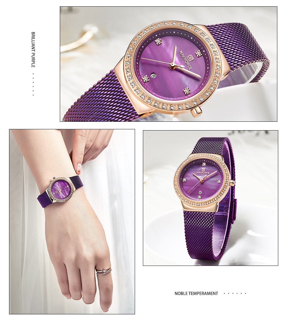 Simple Quartz Lady Waterproof Wristwatch Female Fashion Casual Watches