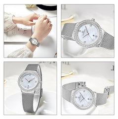 Simple Quartz Lady Waterproof Wristwatch Female Fashion Casual Watches