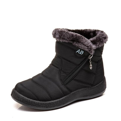 Waterproof Snow Plush Winter Warm Ankle Winter Shoes
