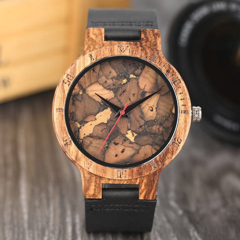 Creative Simple Wood Watches Original Bamboo