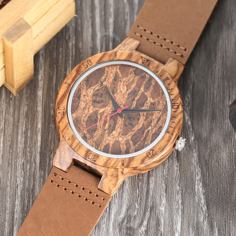 Creative Simple Wood Watches Original Bamboo
