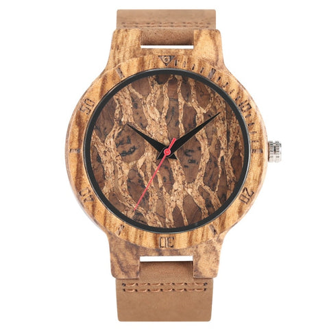 Creative Simple Wood Watches Original Bamboo