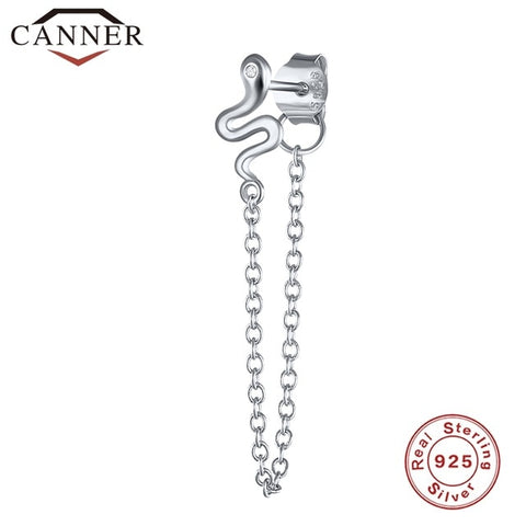 Rainbow Zircon Moon Star Stud Earrings