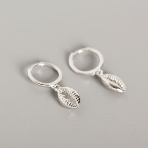 Silver Punk Hip-Hop Cuba Chain Gothic Studs Earrings
