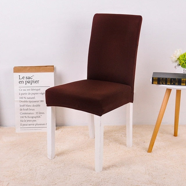 Color Chair Covers Spandex Desk Seat Chair Covers Protector Seat