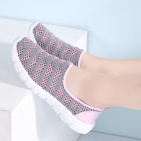 Summer Breathable Mesh Sneakers Shoes