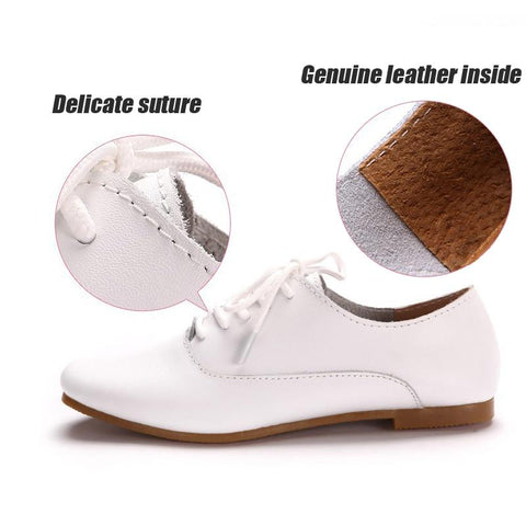 Oxford Shoes Ballerina Flats Genuine Leather Loafers
